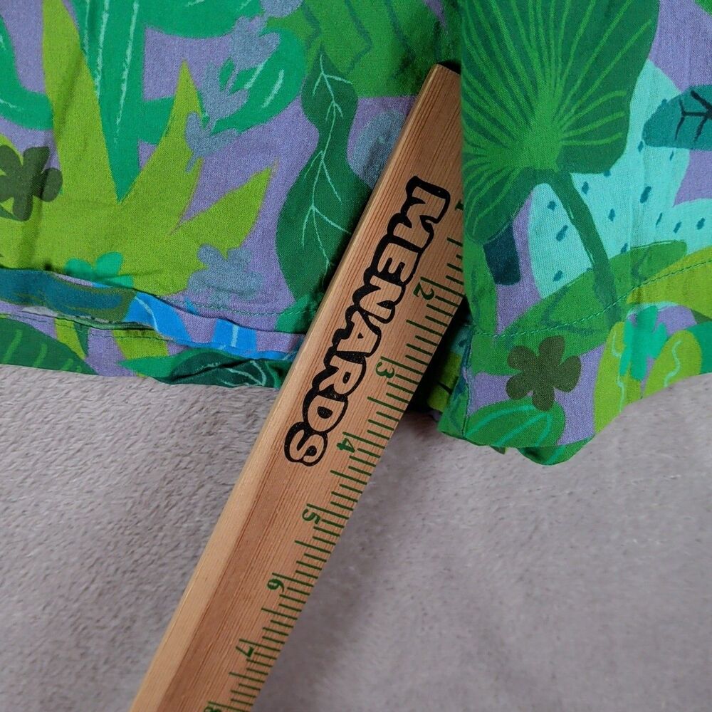 Vilagallo Sandra Short Size 10-12 Euro 42 Jungle Snake Print Cotton Spain Pocket - Picture 7 of 11